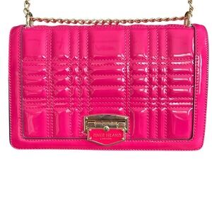 NEW River Island Pink Quilted Women's Bag